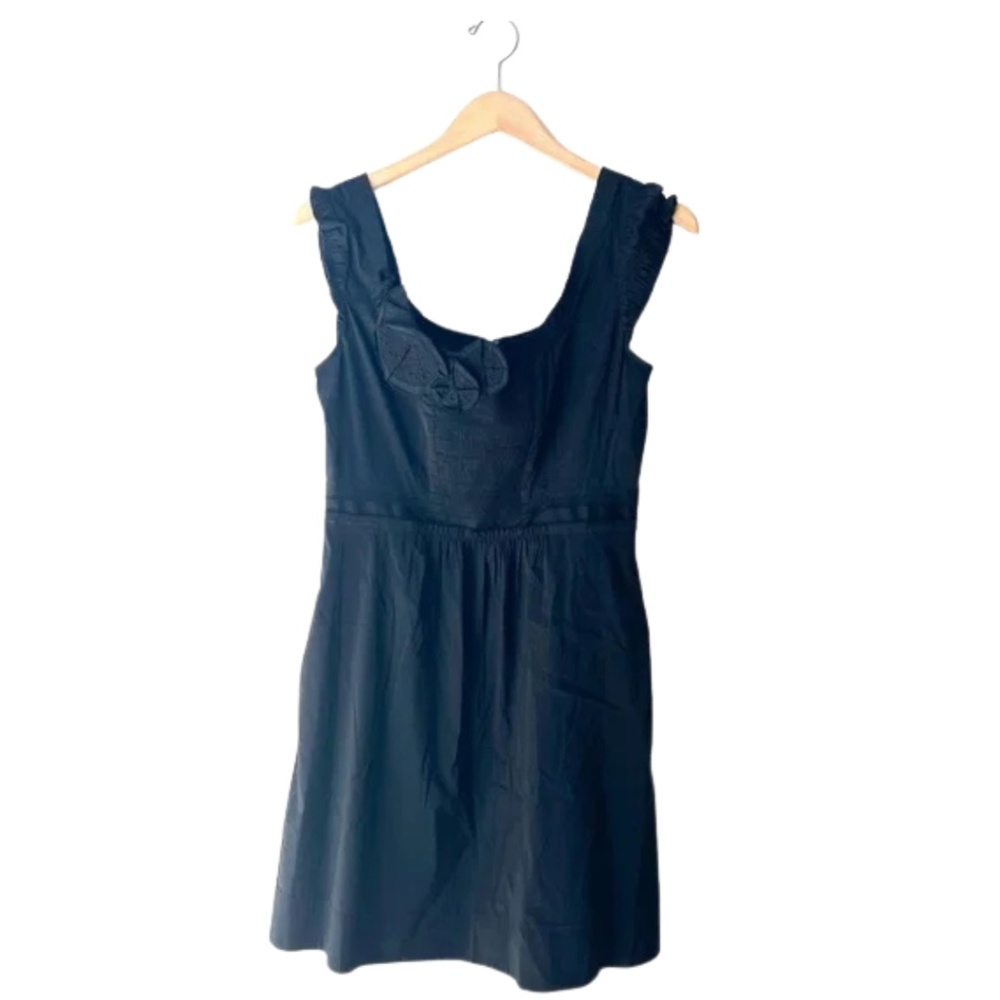 BCBGMaxAzria Black Woven Dress NWT | Zip Back | Size M